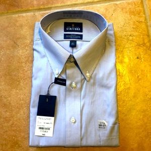 NWT Stafford Men’s Dress Shirt 17 1/2, 36-37